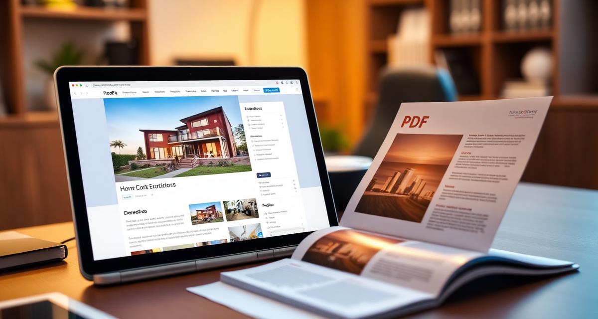 Webexposé vs. PDF: Welches Format eignet sich wann für Ihre Immobilie?